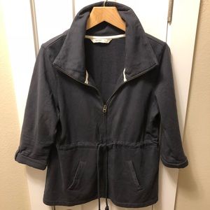 ON funnel neck jersey jacket